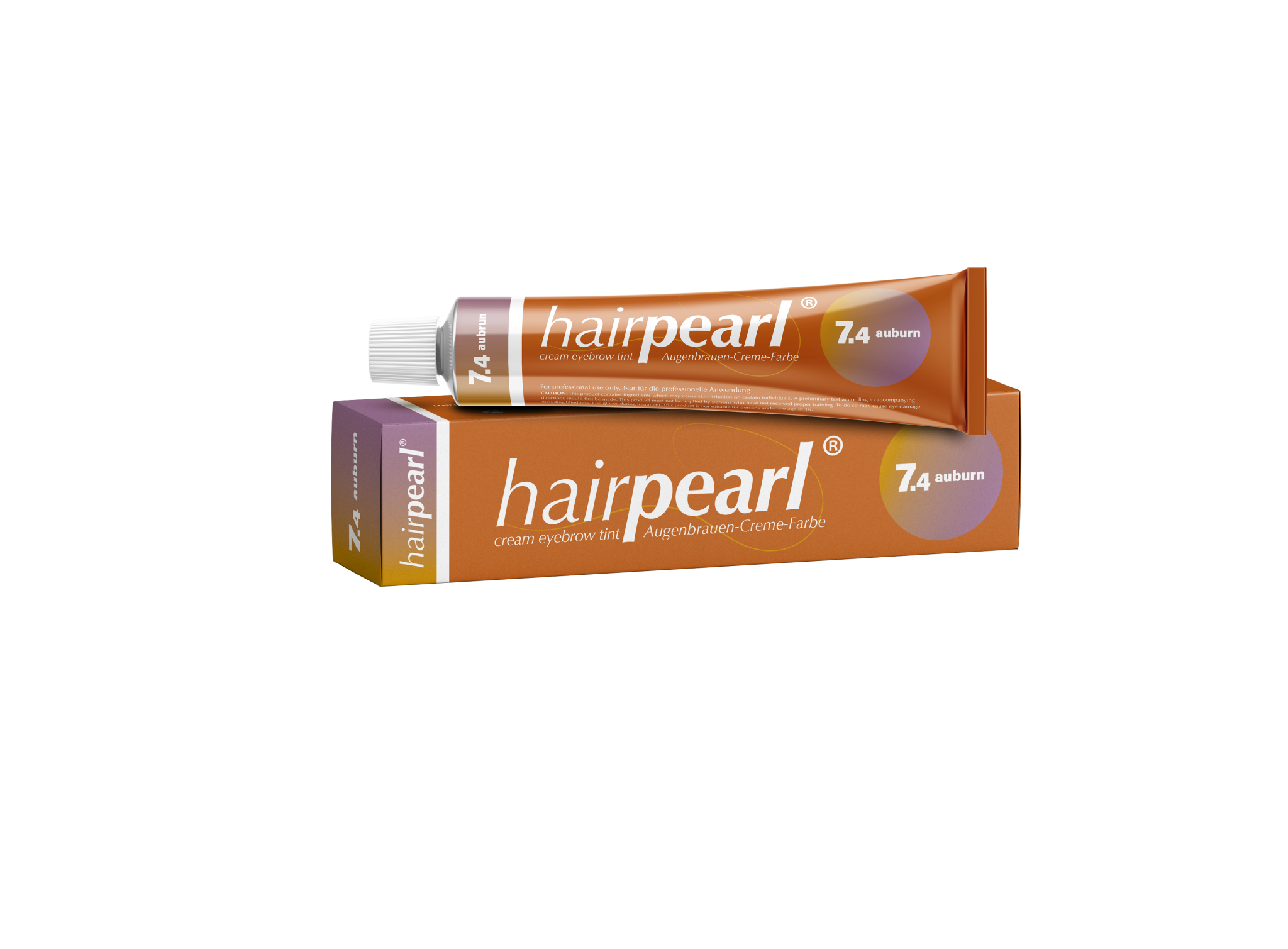 hairpearl Cream Eyebrow Tint No 7.4 Auburn Hairpearl