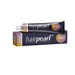 <strong><i>hairpearl </i>Cream Eyebrow Tint <br/>No 2 Blue Black </strong>