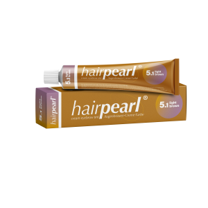 <strong><i>hairpearl </i>Cream Eyebrow Tint <br/>No 5.1 Light Brown</strong>